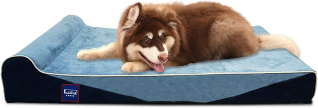 Laifug Orthopedic Memory Foam Dog Bed 
